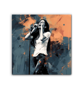 Abstract Tranquility Minimalist Abstract Wrapped Canvas